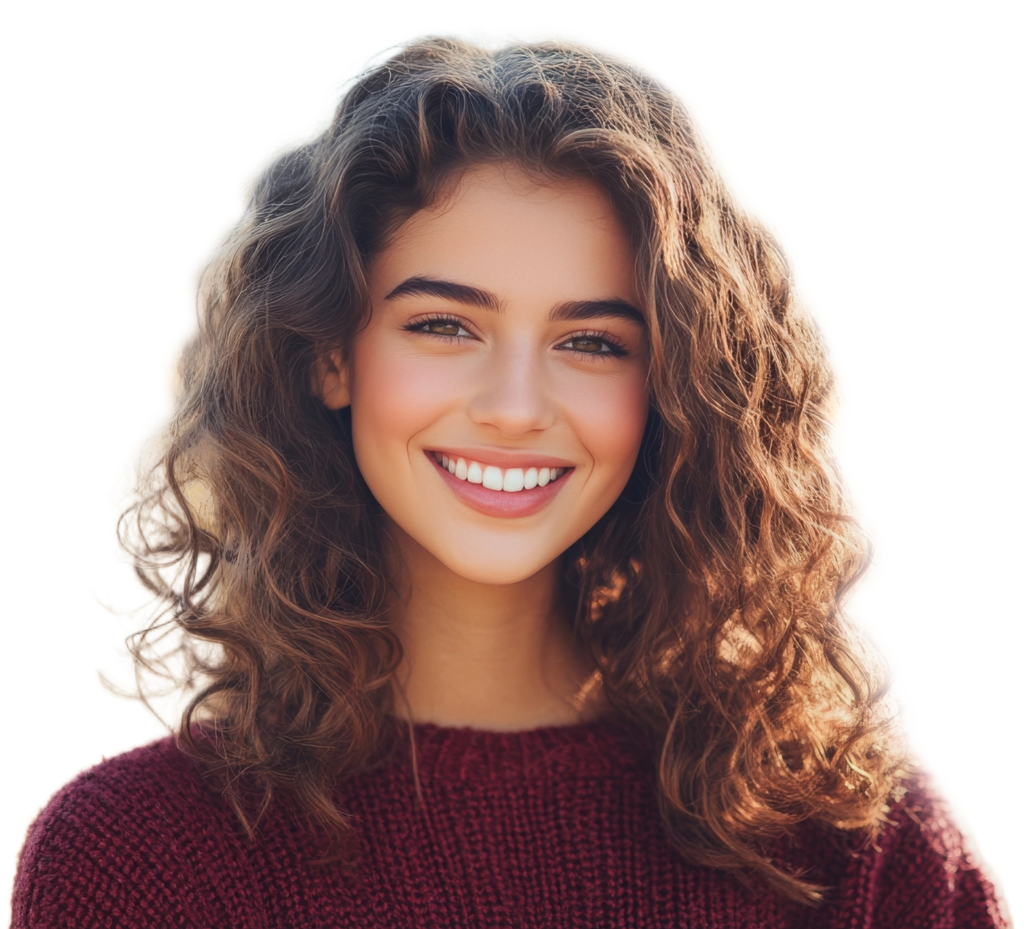 smiling woman smiling woman
